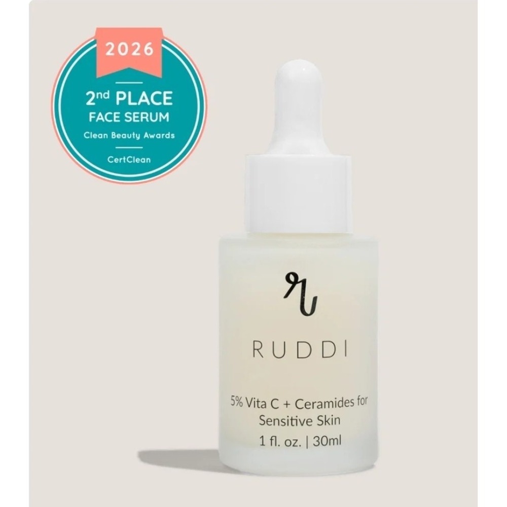 Ruddi 5% Vita C + Ceramides for Sensitive Skin 1 fl. oz. New Sealed